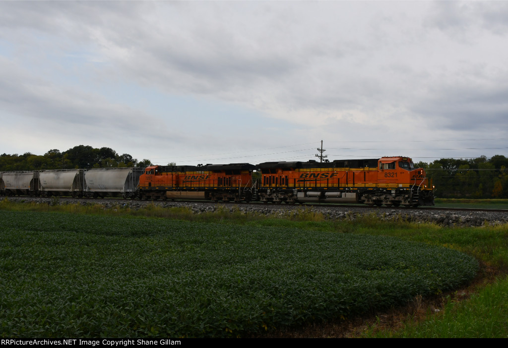 BNSF 8321 Roster shot